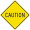Brady Traffic Sign, 24 in H, 24 in W, Aluminum, Square, English, 115444 115444 - alternate 1